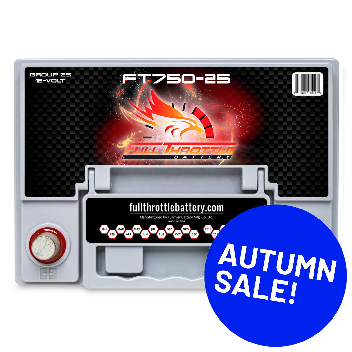 Full Throttle TPPL Battery FT750-25