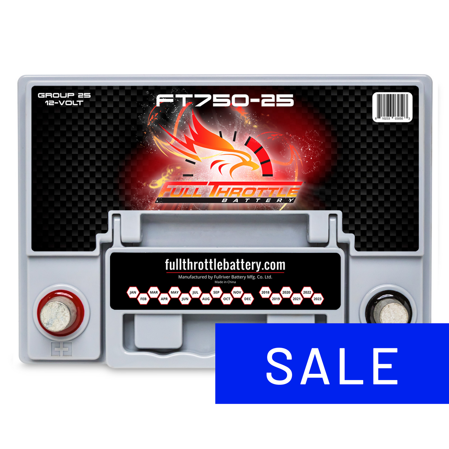 Full Throttle TPPL Battery FT750-25