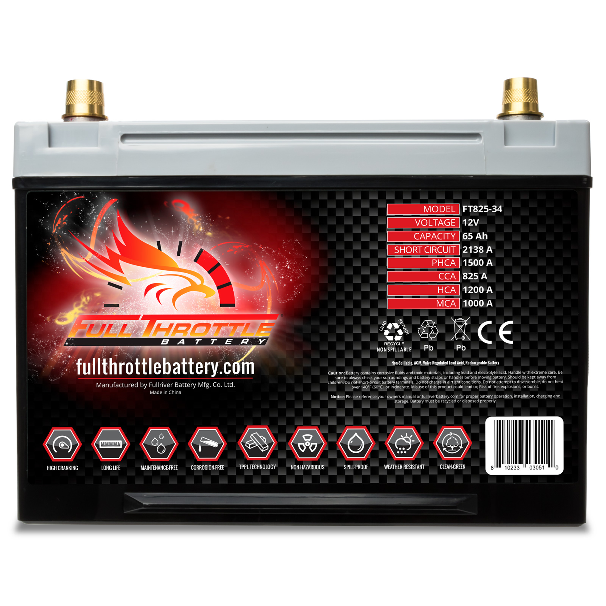 Merlin Battery Fullriver Battery - AGM Batteries – Merlin Power
