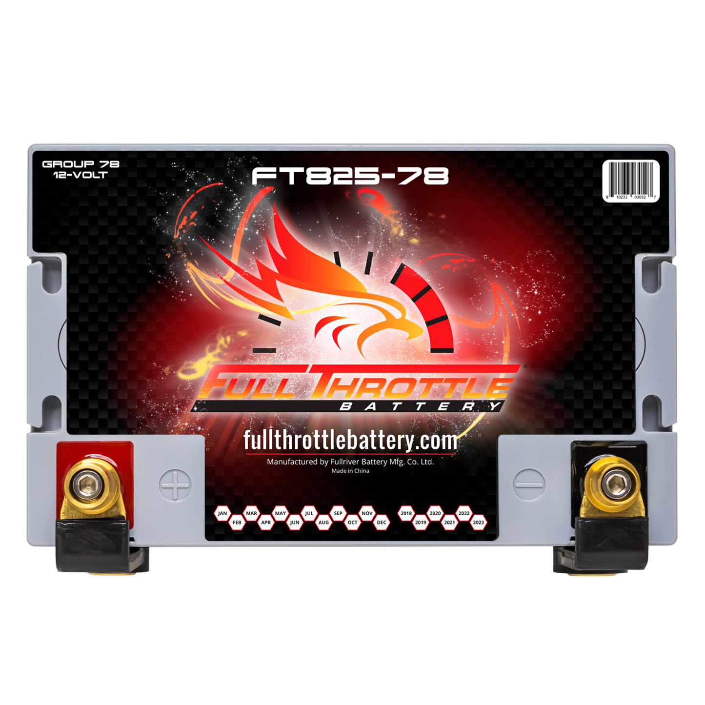 Full Throttle TPPL Battery FT825-78