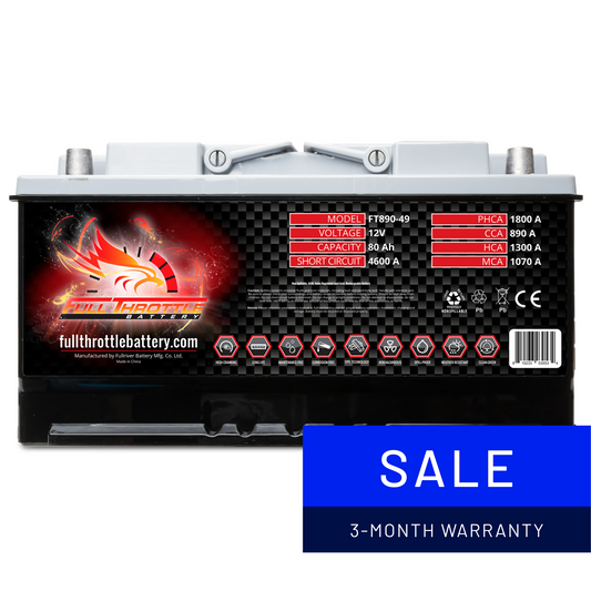 Full Throttle TPPL Battery FT890-49