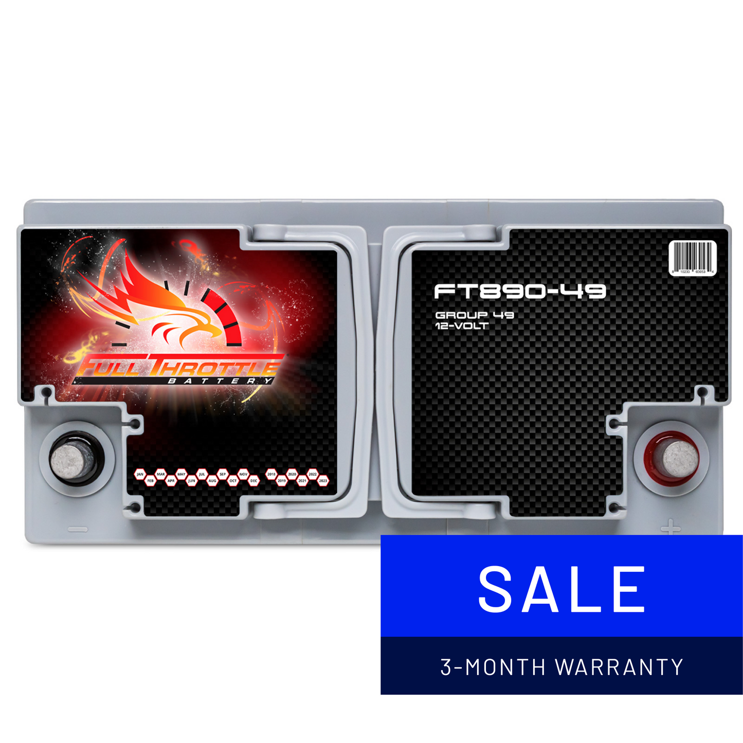 Full Throttle TPPL Battery FT890-49