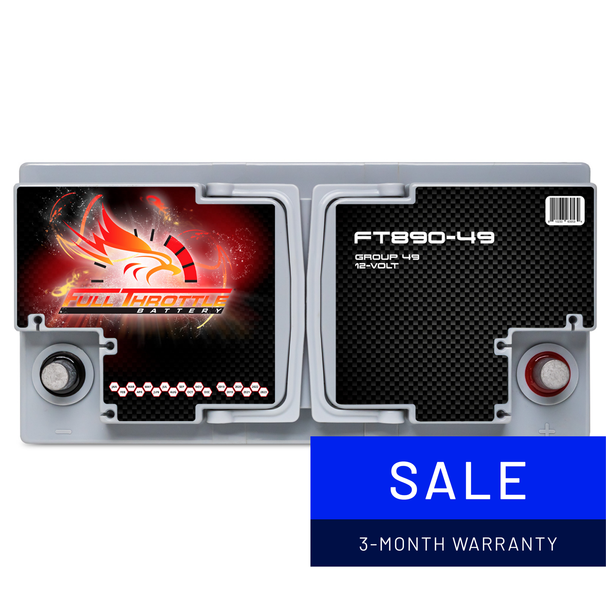 Full Throttle TPPL Battery FT890-49