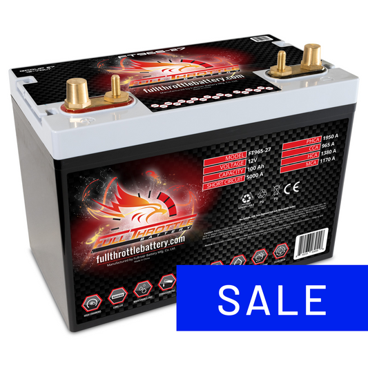 Full Throttle TPPL Battery FT965-27
