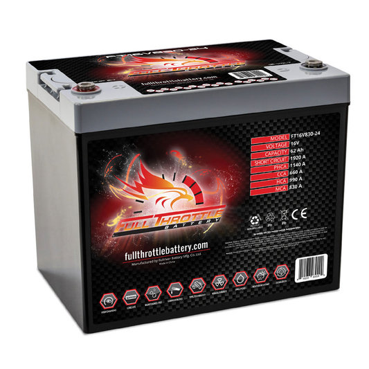 Full Throttle TPPL Battery FT16V830-24 (16 Volt)