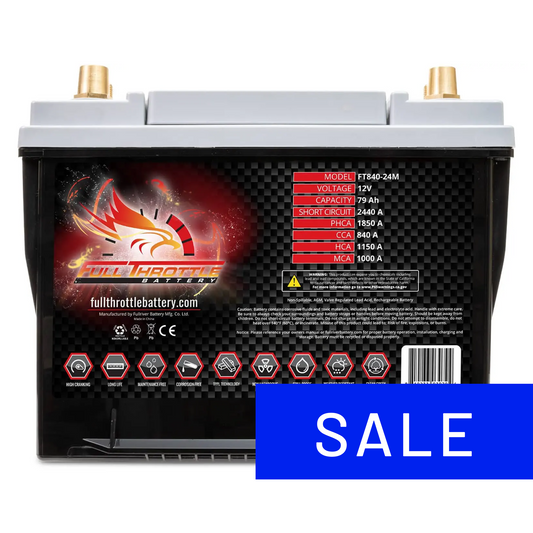 Full Throttle TPPL Battery FT840-24M