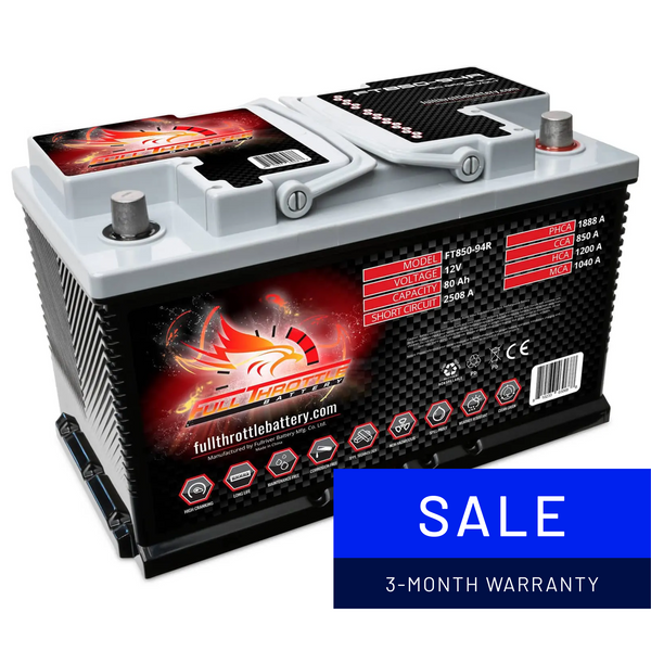 Full Throttle TPPL Battery FT850-94R