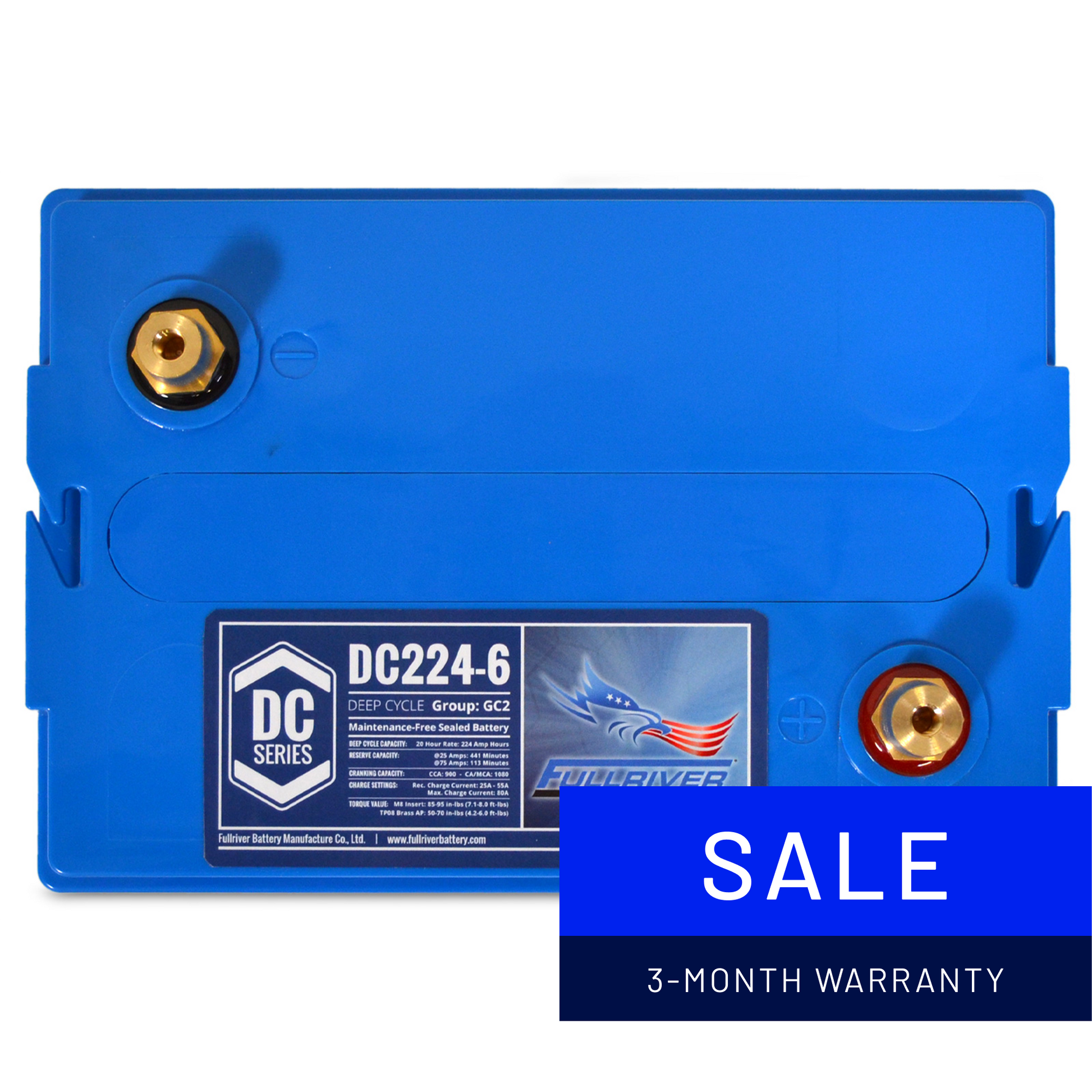 DC Series Battery 6V 224Ah (DC224-6)