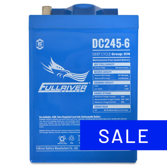 DC Series Battery 6V 245Ah  (DC245-6)