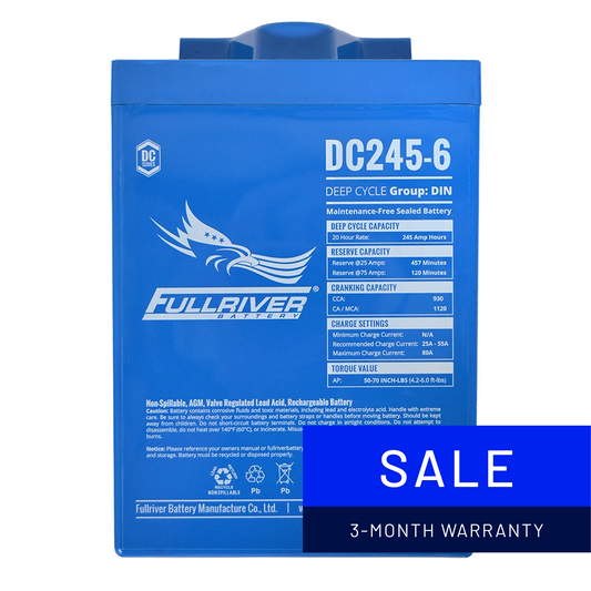 DC Series Battery 6V 245Ah (DC245-6)