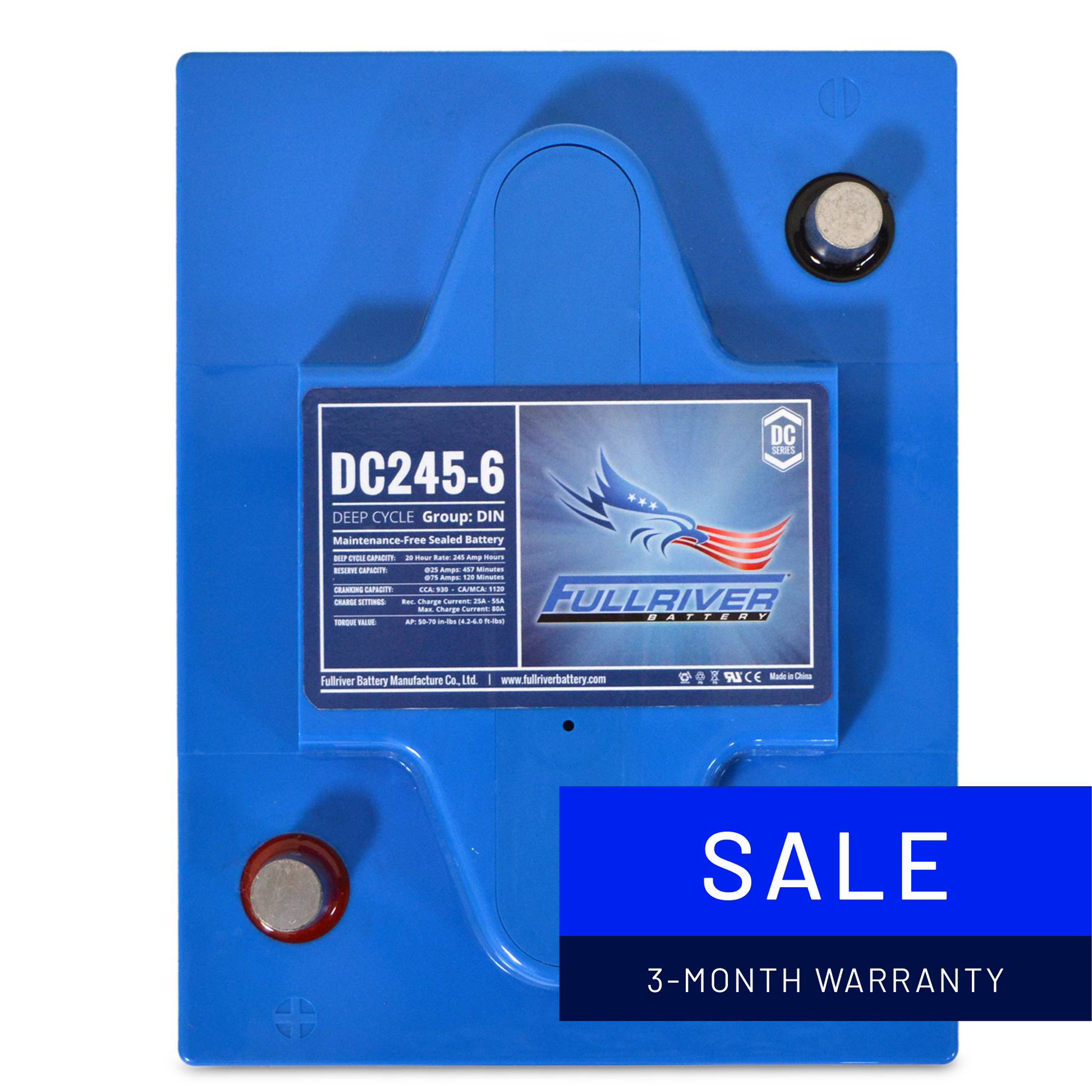 DC Series Battery 6V 245Ah (DC245-6)