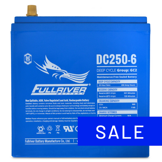 DC Series Battery 6V 250Ah (DC250-6)