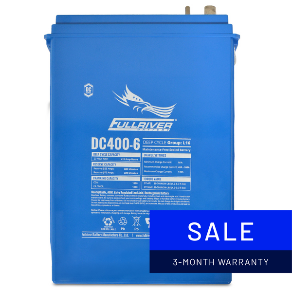 DC Series Battery 6V 400Ah (DC400-6)