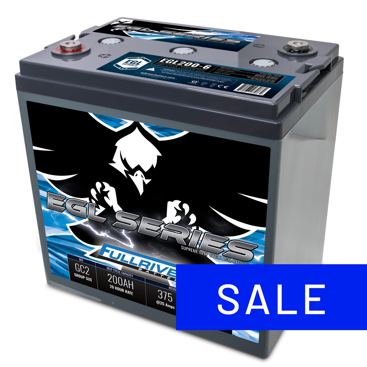 EGL200-6 Supreme Deep Cycle Battery