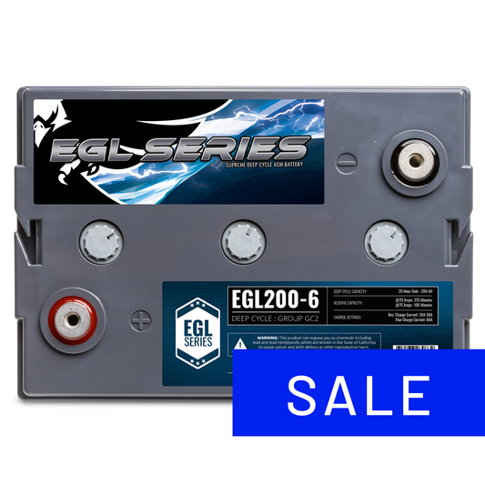 EGL200-6 Supreme Deep Cycle Battery
