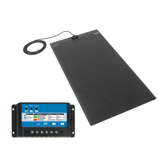 110 Watt MHD Flexi PV Panel - Top (inc 10A Dual Con)