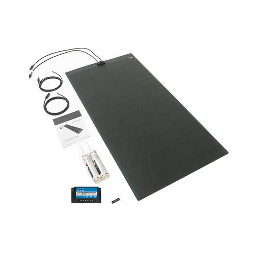 200 Watt MHD Flexi PV Roof / Deck Kit - Top  (inc 20A Dual Con)