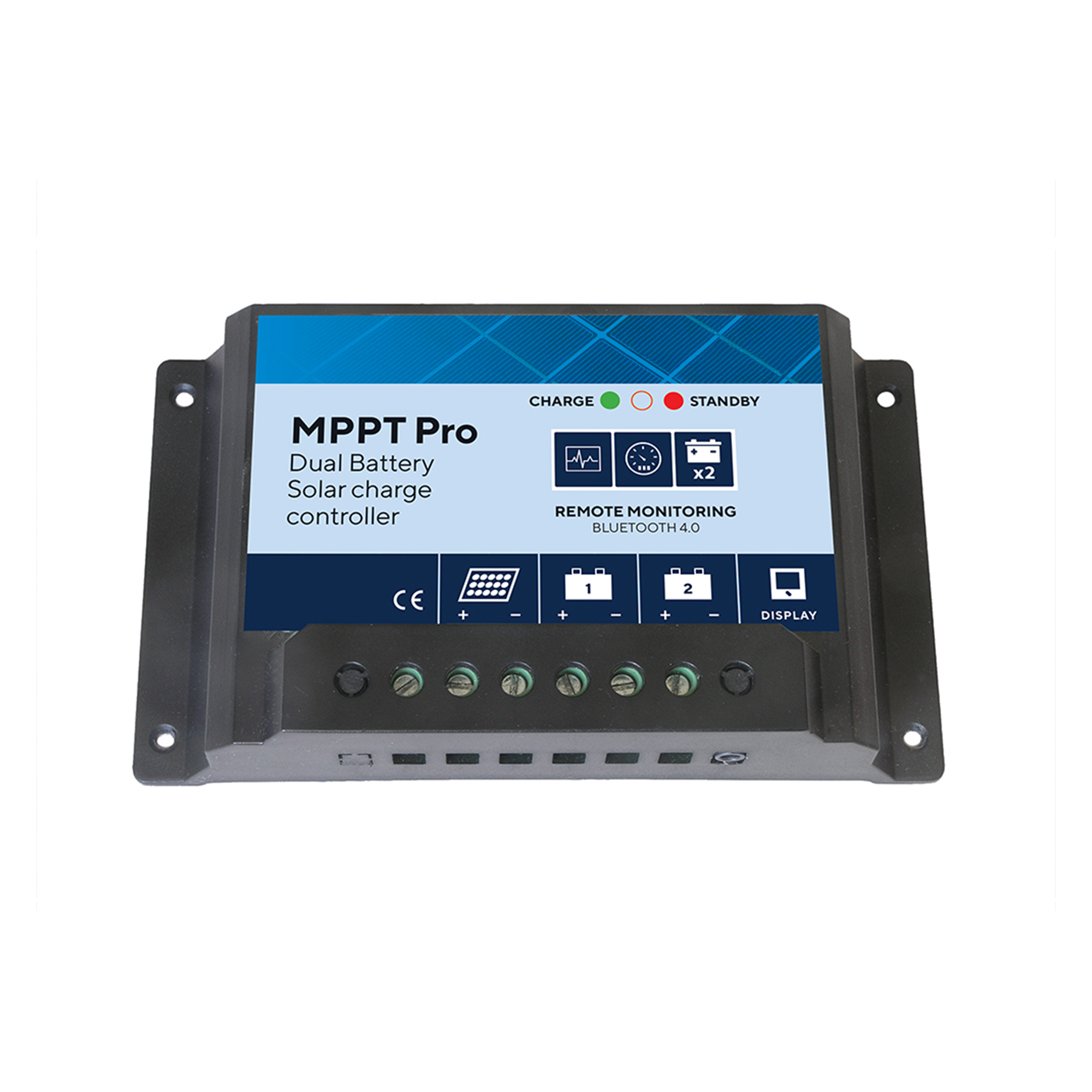 15A MPPT Dual Battery Charge Controller with App – Merlin Power