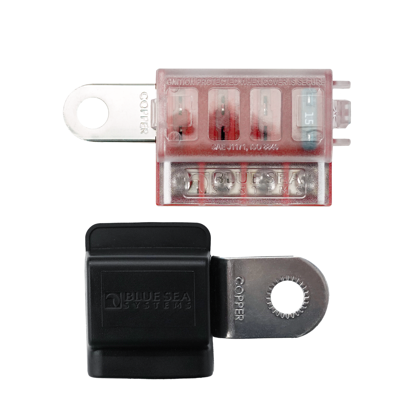 ST Blade Battery Terminal Mount Fuse Block Kit