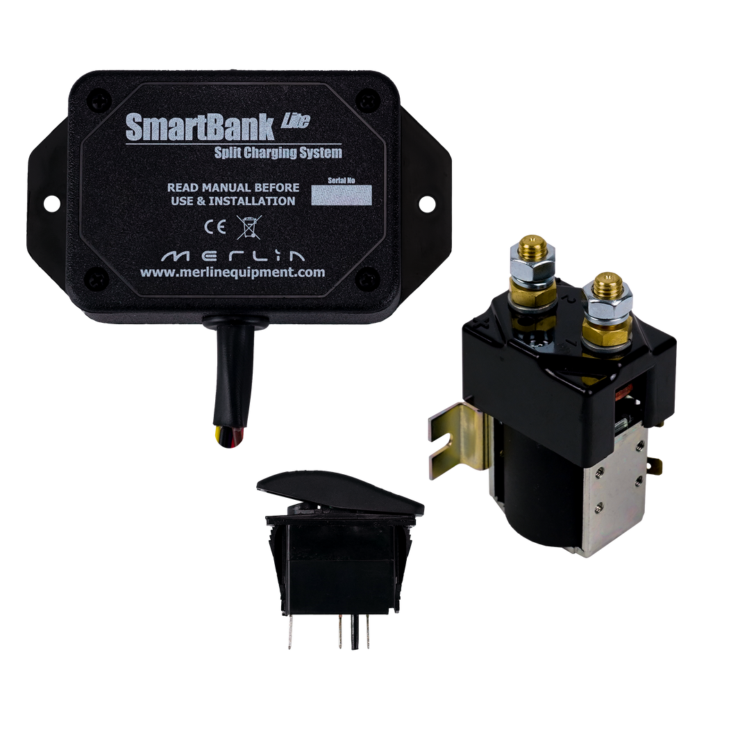 Split Charging Devices | VSR Relays & Smart Chargers | Merlin Power