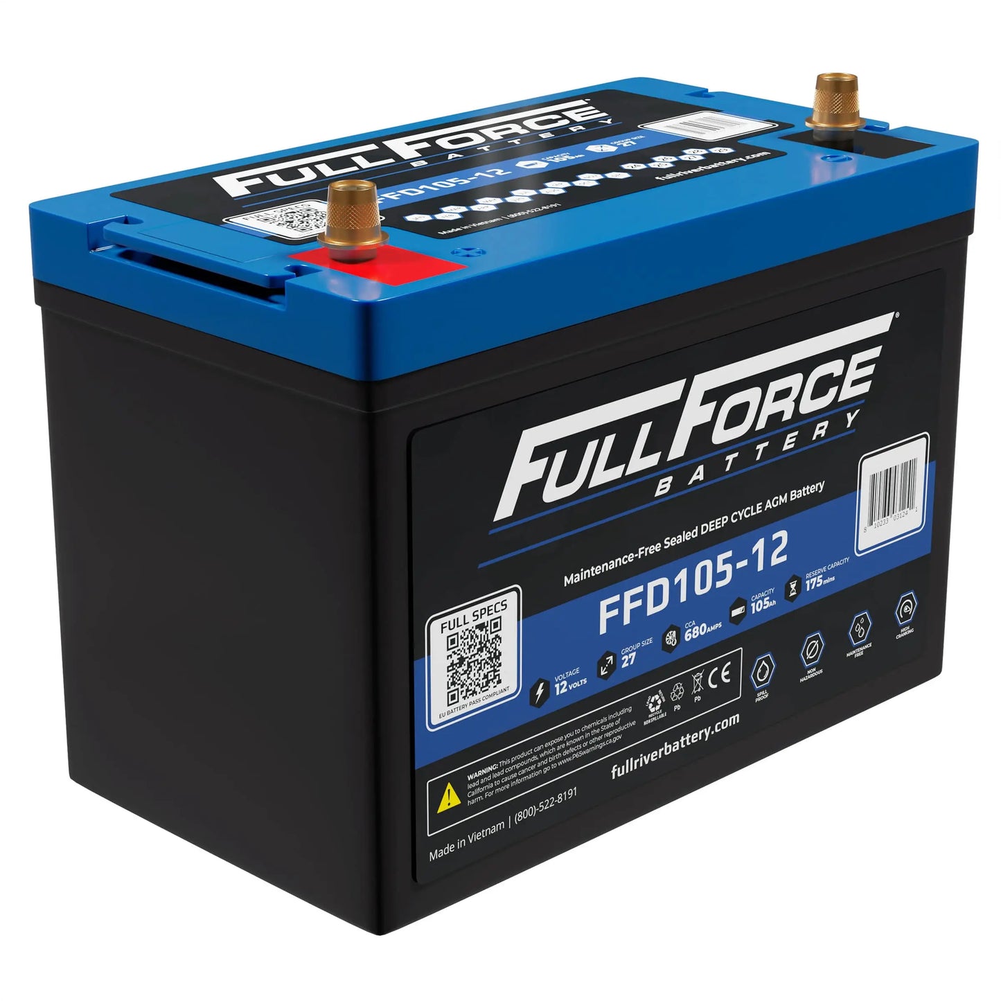 Full Force Battery FFD105-12