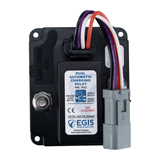 Automatic Charging Relay Plus - Triple Battery - 2x 80 Amp