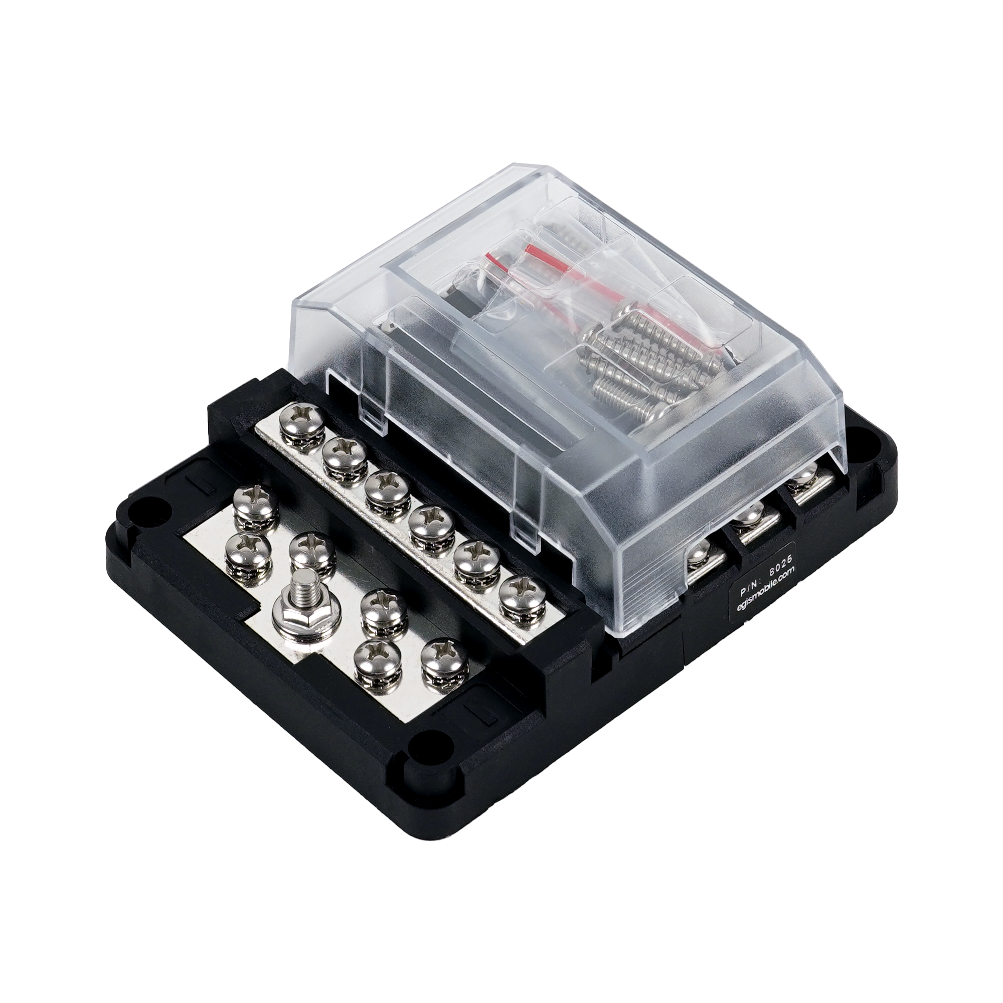 Rt Ground Module RT Fuse Block 6 Pos w/Ground & LED Indication – Merlin Power