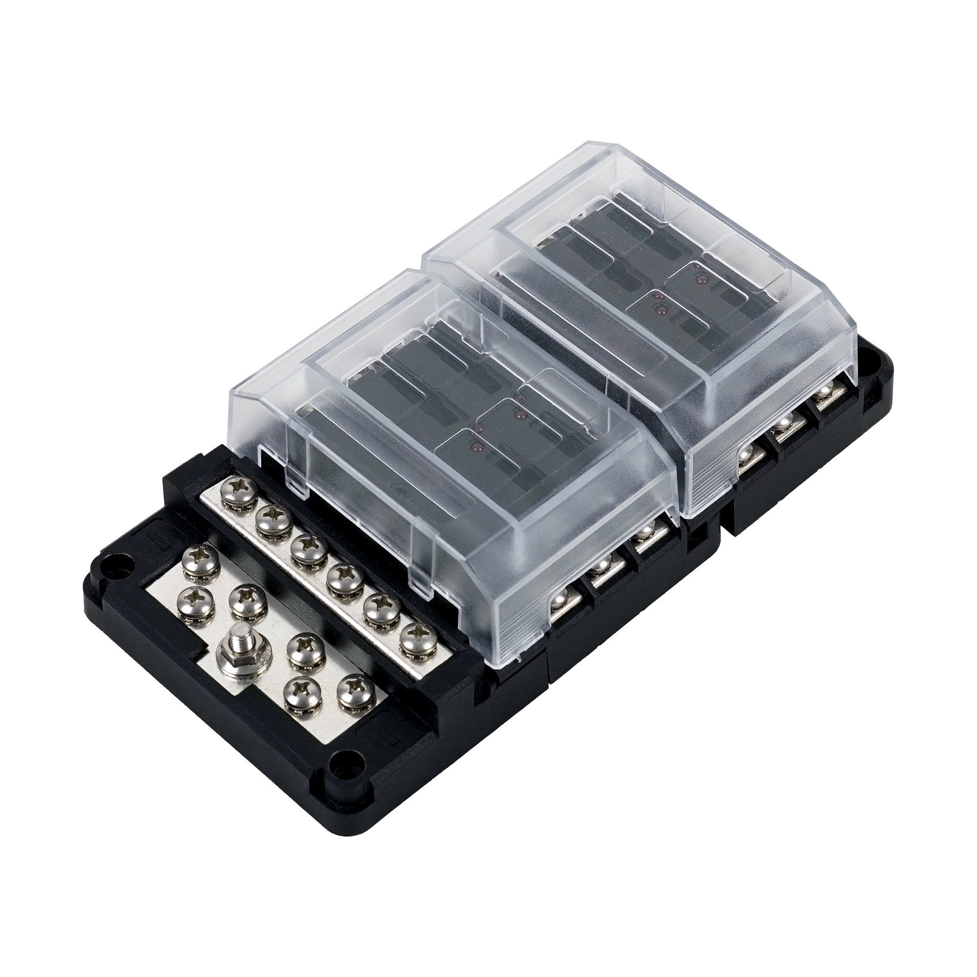 Rt Ground Module RT Fuse Block 12 Pos w/Ground & LED Indication – Merlin Power