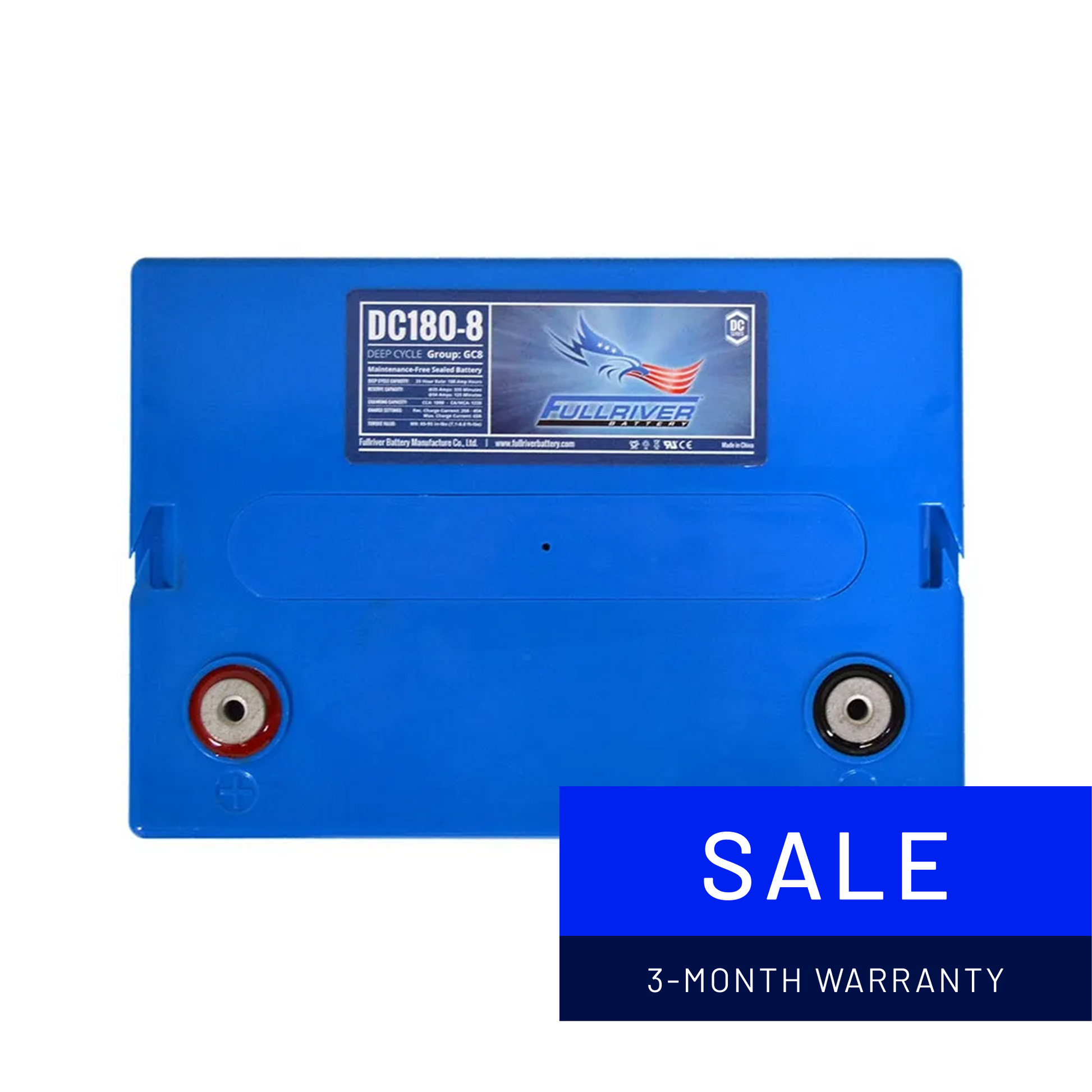 DC Series Battery 8V 180Ah (DC180-8) - Battery Sale