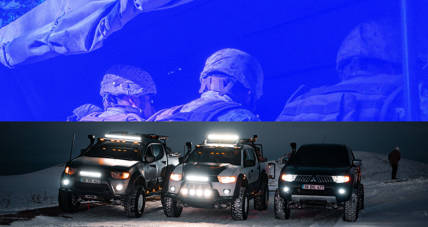 An banner image showcasing Merlin Power's presence within both the military and off-road vehicle market