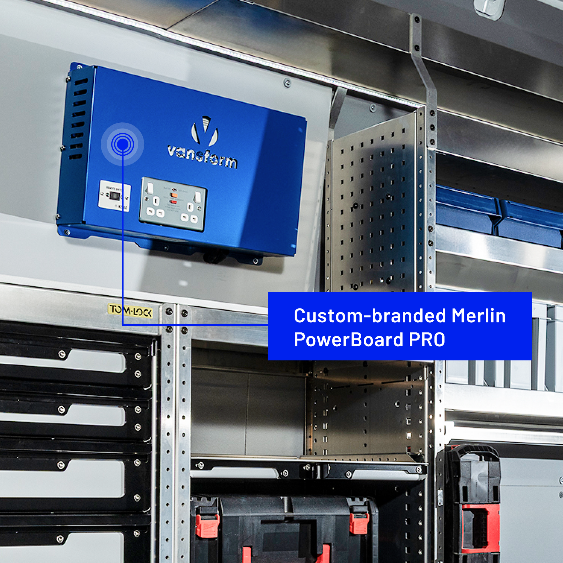 PowerBoard PRO 2000W 12V Electrical System (Enclosed)