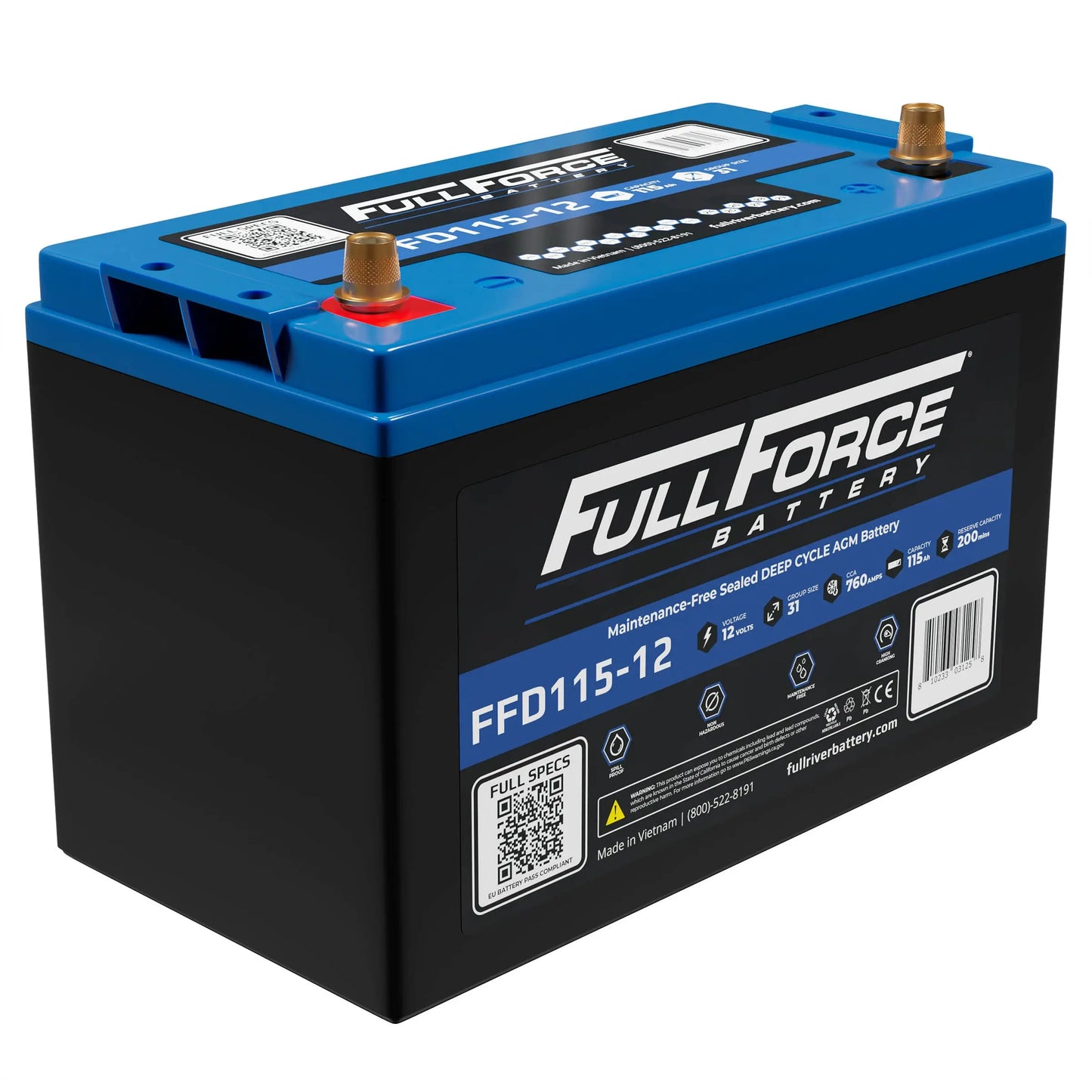Full Force Battery FFD115-12