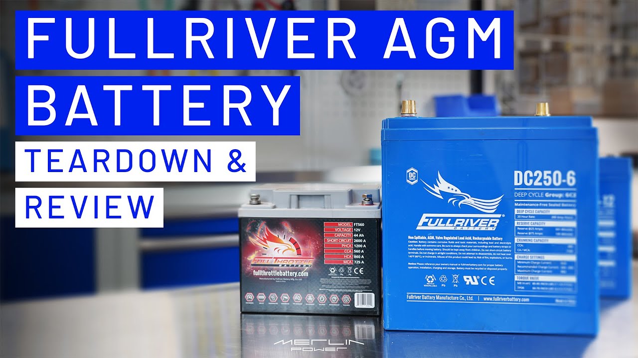 Fullriver AGM Battery - Teardown & Review